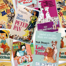 Load image into Gallery viewer, Walt Disney's Posters Dumbo, Peter Pan, 101 Dalmatians, Donald Duck, Chip n' Dale, Pinocchio, Lady and the Tramp Inspired Scrub Top Unisex Style for Men & Women