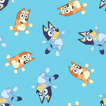 Load image into Gallery viewer, BLUEY & BINGO Cartoon Medical Scrub Top Unisex Style for Men & Women