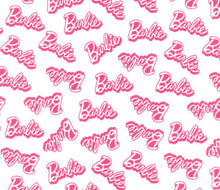 Load image into Gallery viewer, BARBIE NAME WHITE Fabric Unisex Stethoscope sock cover for Medical Professionals