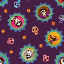 Load image into Gallery viewer, COCO INSPIRED DAY OF THE DEAD Medical Scrub Top Unisex Style for Men & Women