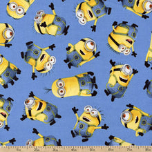 Load image into Gallery viewer, Minions Despicable Me Blue Fabric Stethoscope cover for Medical Professionals