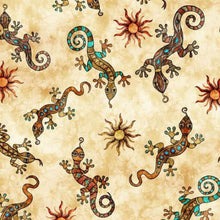Load image into Gallery viewer, SUN MOTIFS GECKO Medical Scrub Top Lizard Unisex Style for Men & Women
