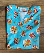 Load image into Gallery viewer, Hercules Medical Scrub Top Greek God Super Hero Unisex Style Shirt for Men & Women