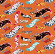 Load image into Gallery viewer, Mattel Hot Wheels Cars Toy Inspired Orange Medical Scrub Top Unisex Style for Men & Women