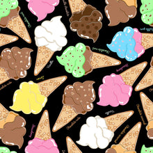 Load image into Gallery viewer, ICE CREAM CONES Medical Scrub Top Unisex Style for Men & Women