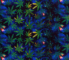 Load image into Gallery viewer, SPACED OUT CANNABIS MARIJUANA Medical Theme Medical Scrub Top Unisex Style for Men & Women