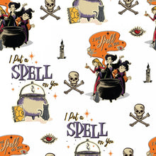 Load image into Gallery viewer, HOCUS POCUS SANDERSON SISTERS HALLOWEEN white Medical Scrub Top Unisex Style Shirt for Men & Women