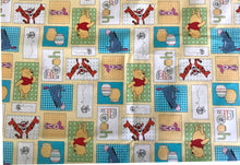 Load image into Gallery viewer, Winnie the Pooh Medical Scrub Top Friends Patchwork Tigger, Eeyore Unisex Style for Men & Women