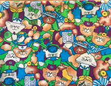 Load image into Gallery viewer, Veterinary Animal Hospital Get Well Cat Dogs Blue Nurse Medical Scrub Top Unisex Style for Men & Women