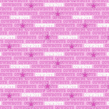 Load image into Gallery viewer, Solid Black Scrub Top with Featured Football Pink Fabric on *Neck Band & Pocket Options* Medical Scrub Top Unisex Men & Women