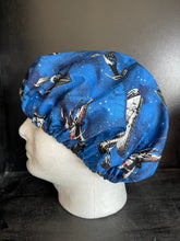 Load image into Gallery viewer, Star Wars Fighters Unisex Medical Surgical Scrub Caps Men & Women Tie Back and Bouffant Hat Styles