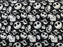 Load image into Gallery viewer, NBC Nightmare Before Christmas JACK IS BACK Characters Fabric Stethoscope sock cover for Medical Professionals