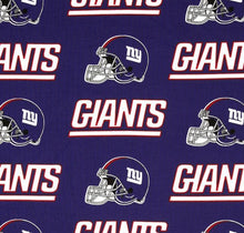 Load image into Gallery viewer, NY GIANTS FOOTBALL Unisex Medical Surgical Scrub Caps Men & Women Tie Back and Bouffant Hat Styles