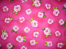 Load image into Gallery viewer, Medical Scrub Top Pink Floral Flowers Unisex Relaxed Style for Men & Women