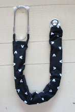 Load image into Gallery viewer, Mickey Mouse White Ears Black Fabric Stethoscope sock cover for Medical Professionals