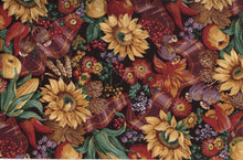 Load image into Gallery viewer, Medical Scrub Top Autumn Fall Leaves, Pinecones & Flowers Unisex Style for Men & Women