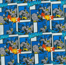 Load image into Gallery viewer, Super Hero Batman Thwack Fabric Nurse Medical Scrub Top Unisex Style Shirt for Men & Women