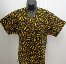 Load image into Gallery viewer, BATMAN Medical Scrub Top Unisex Style Shirt for Men & Women