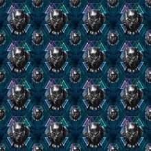 Load image into Gallery viewer, BLACK PANTHER Superhero Unisex Medical Surgical Scrub Caps Men & Women Tie Back and Bouffant Hat Styles