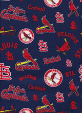 Load image into Gallery viewer, Sports Baseball Fabric Unisex Medical Surgical Scrub Caps Men & Women Tie Back and Bouffant Hat Styles