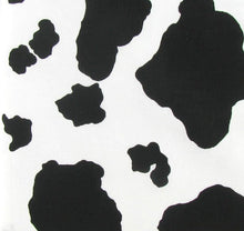 Load image into Gallery viewer, Cow Cowhide Animal Skin Black White Fabric Unisex Medical Surgical Scrub Caps Men & Women Tie Back and Bouffant Hat Styles