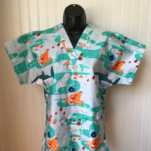 Load image into Gallery viewer, Finding Dory Medical Scrub Top Unisex Style for Men & Women
