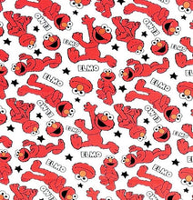 Load image into Gallery viewer, ELMO White Fabric Adult Medical Scrub Top Unisex Style for Men & Women