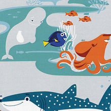 Load image into Gallery viewer, Finding Dory & Friends Nurse Medical Scrub Top Unisex Style for Men & Women