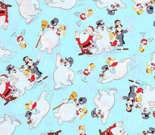 Load image into Gallery viewer, Christmas Frosty the Snowman Cartoon Medical Scrub Top Unisex Style for Men & Women