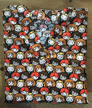 Load image into Gallery viewer, Harry Potter Kawaii Characters Packed Medical Scrub Top Unisex Style Shirt for Men & Women