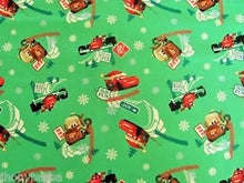 Load image into Gallery viewer, Merry Christmas CARS Medical Scrub Top Unisex Style for Men & Women
