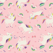 Load image into Gallery viewer, Unicorns & Rainbows Unisex Medical Surgical Scrub Caps Men & Women Tie Back and Bouffant Hat Styles