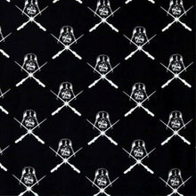 Load image into Gallery viewer, Glow in the Dark Star Wars Darth Vader Black Fabric Nurse Medical Scrub Top Unisex Style Shirt for Men & Women