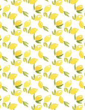 Load image into Gallery viewer, Lemons Fabric Unisex Medical Surgical Scrub Caps Men & Women Tie Back and Bouffant Hat Styles