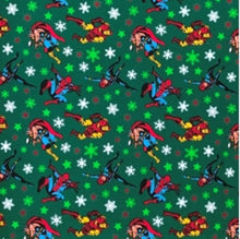 Load image into Gallery viewer, Christmas Holiday AVENGERS Superhero Characters Superheroes Unisex Medical Surgical Scrub Caps Men & Women Tie Back and Bouffant Hat Styles
