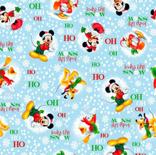 Load image into Gallery viewer, Merry Christmas Mickey Ho Ho Ho Medical Scrub Top Unisex Style for Men & Women