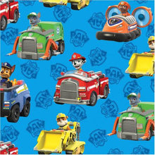 Load image into Gallery viewer, PAW Patrol Rescue Characters Cartoon Blue Fabric Nurse Medical Scrub Top Unisex Style for Men & Women