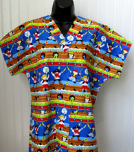 Load image into Gallery viewer, pirate medical scrub shirt