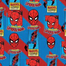 Load image into Gallery viewer, Super Hero Amazing Spider-Man Blue & Red Fabric Nurse Medical Scrub Top Unisex Style Shirt for Men & Women