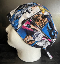 Load image into Gallery viewer, Star Wars Characters Classic Fabric Unisex Medical Scrub Caps Men & Women Tie Back Bouffant Hat Styles