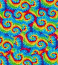 Load image into Gallery viewer, Tie Dye Swirls Bright Rainbow colors Nurse Medical Scrub Top Unisex Style for Men & Women