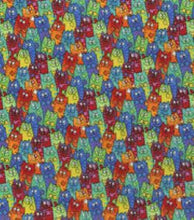 Load image into Gallery viewer, Cat Medical Scrub Top Bright Rainbow Kitty Cats Packed Unisex Style for Men & Women