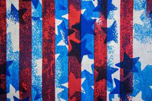 Load image into Gallery viewer, American USA Flags Stars & Stripes Patriotic Medical Scrub Top Unisex Style for Men & Women