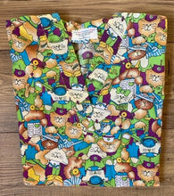 Load image into Gallery viewer, Cat Dogs Medical Scrub Top Veterinary Animal Hospital Get Well Unisex Style for Men & Women