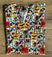 Load image into Gallery viewer, Wonder Woman Medical Scrub Top FIGHT FOR JUSTICE Unisex Style for Men & Women