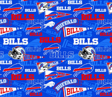 Load image into Gallery viewer, Buffalo Bills Football Blue Pennants Medical Scrub Top Unisex Relaxed Fit Men's Scrub Top Women's Scrub Top
