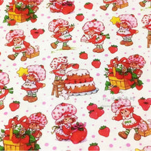 Load image into Gallery viewer, Vintage STRAWBERRY SHORTCAKE Cartoon Medical Scrub Top Characters Packed Unisex Style for Men &amp; Women
