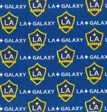Load image into Gallery viewer, LA GALAXY Blue Soccer Medical Scrub Top Unisex Relaxed Fit Men's Scrub Top Women's Scrub Top
