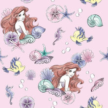 Load image into Gallery viewer, Little Mermaid Medical Scrub Top Ariel and Friends Unisex Style for Men &amp; Women

