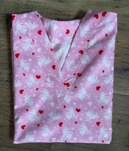 Load image into Gallery viewer, Happy Valentine's Day Medical Scrub Top Cupid Arrows Hearts Unisex Style for Men &amp; Women
